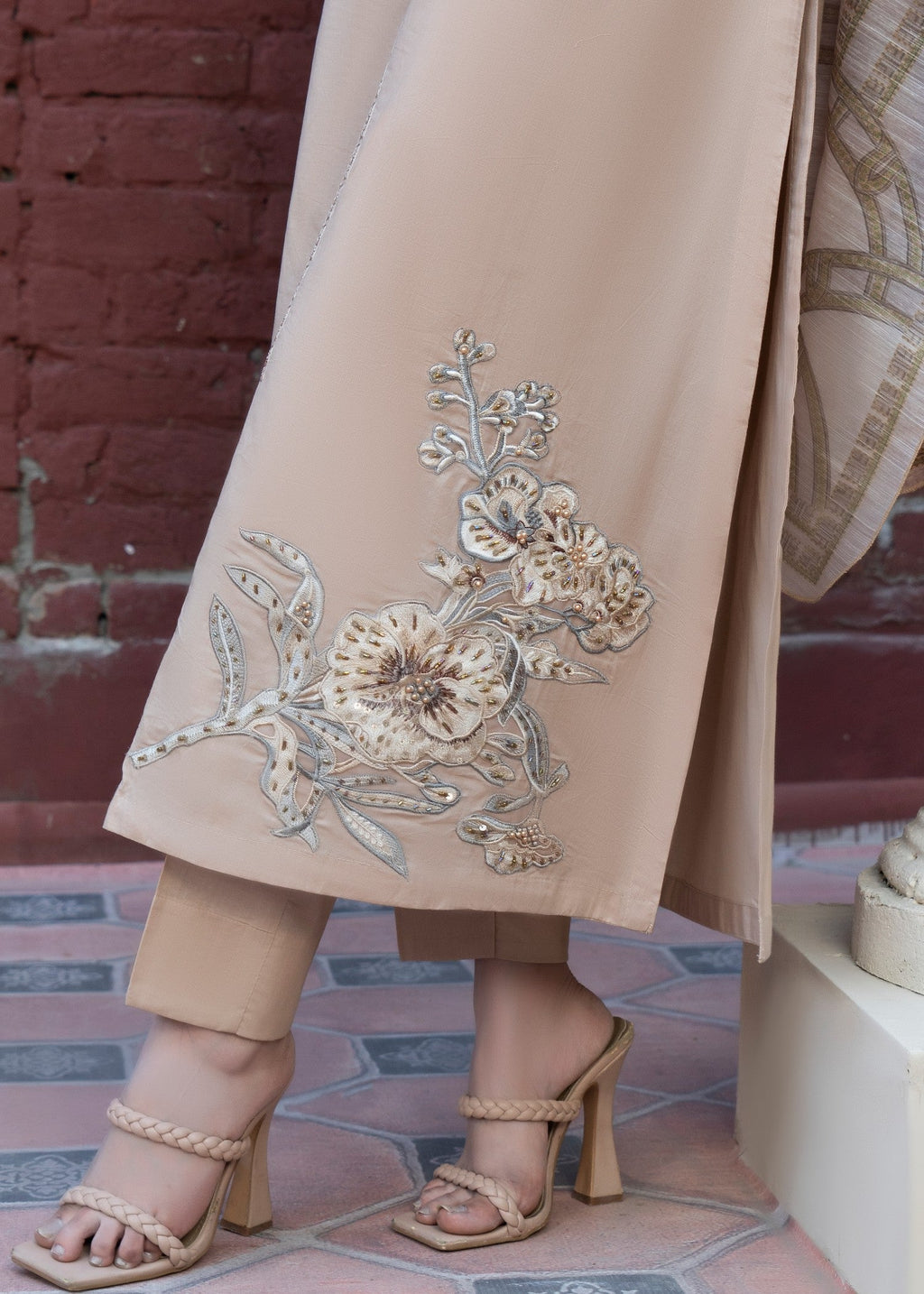 Sahibas By Mirza Seemab Beige Women 3pcs