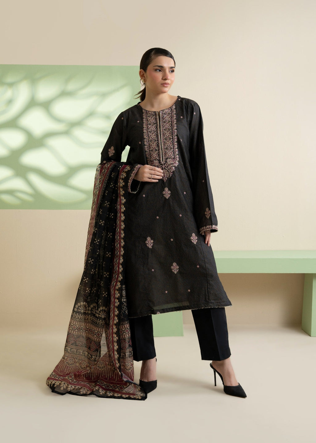 Zellbury WPS2531722 Black Women 3pcs