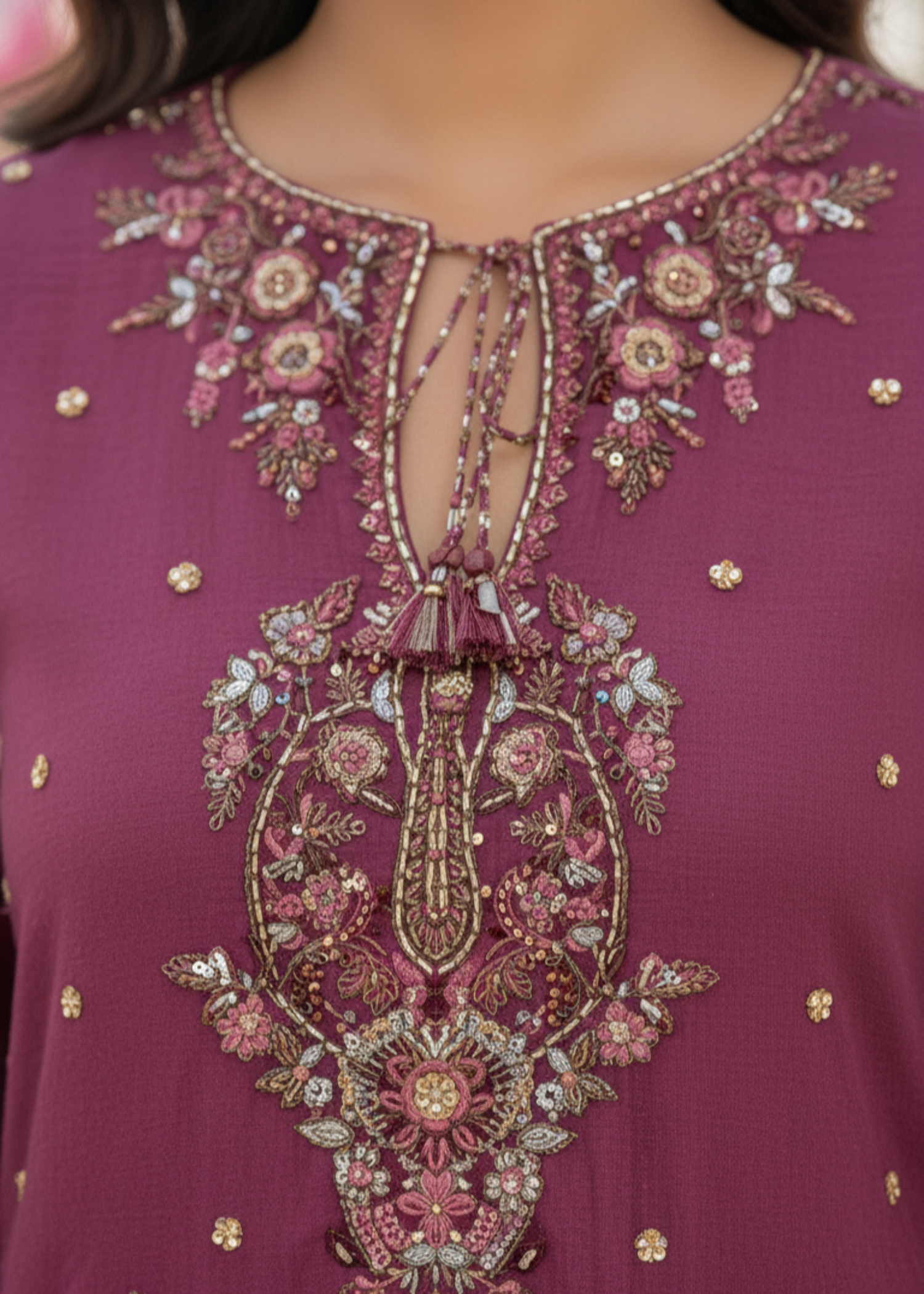 Diara Couture HABIBA DF 56 MAGENTA Women 3pcs