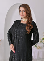 Qasim Anwer By Chandni Bridals LYDIA (BLACK) Women 3pcs