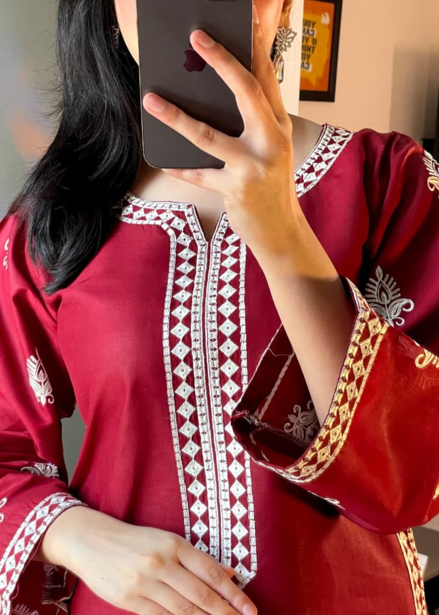 Tehzeeb Libas LILY EMBROIDERED Women 2pcs