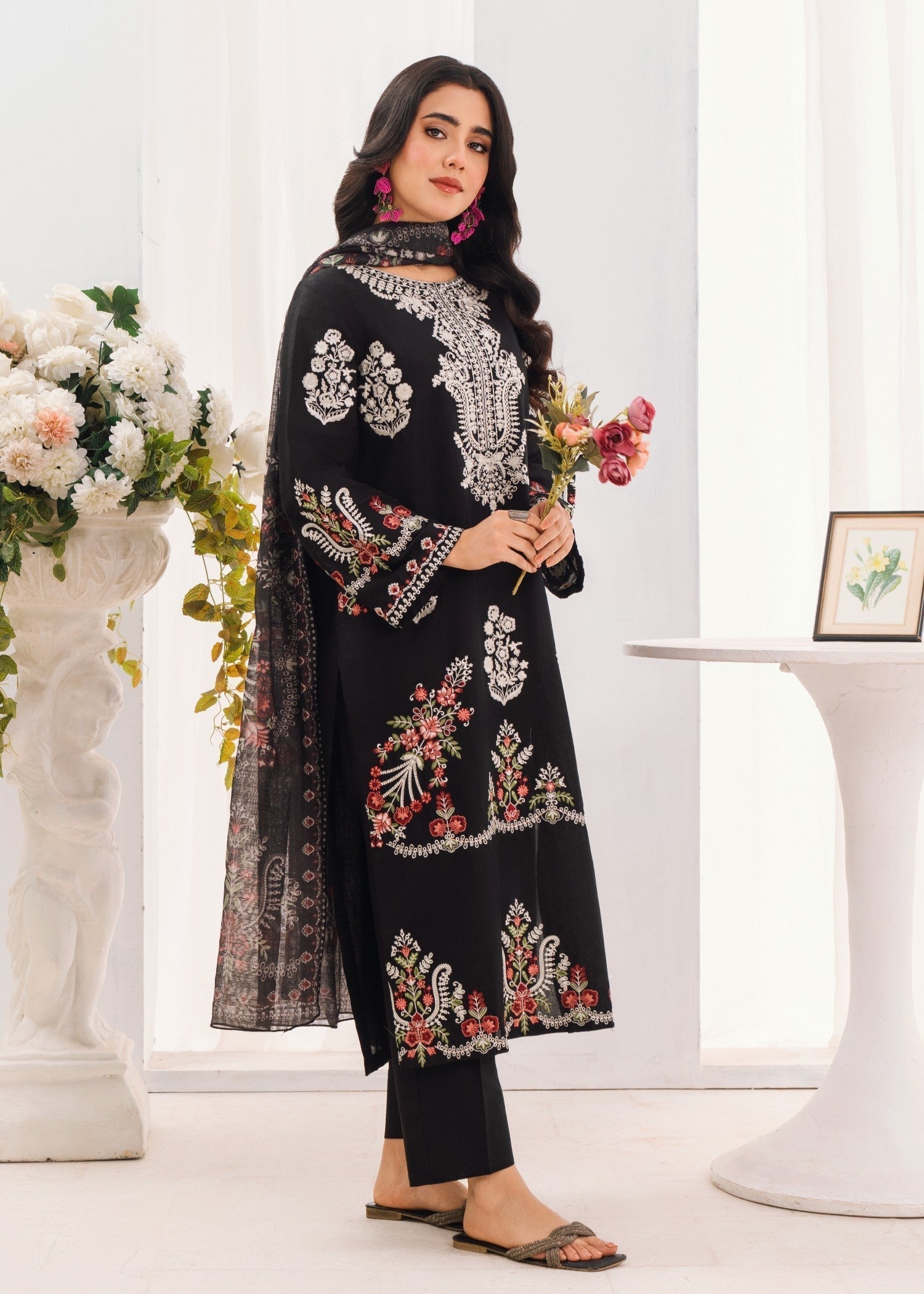 Sahibas By Mirza Ammara Black Women 3pcs