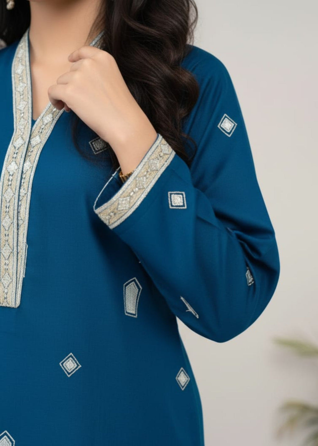 Sahibas By Mirza Aneza Blue Women 2pcs