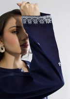 Zellbury WPS2522562 Navy Blue Women 2pcs