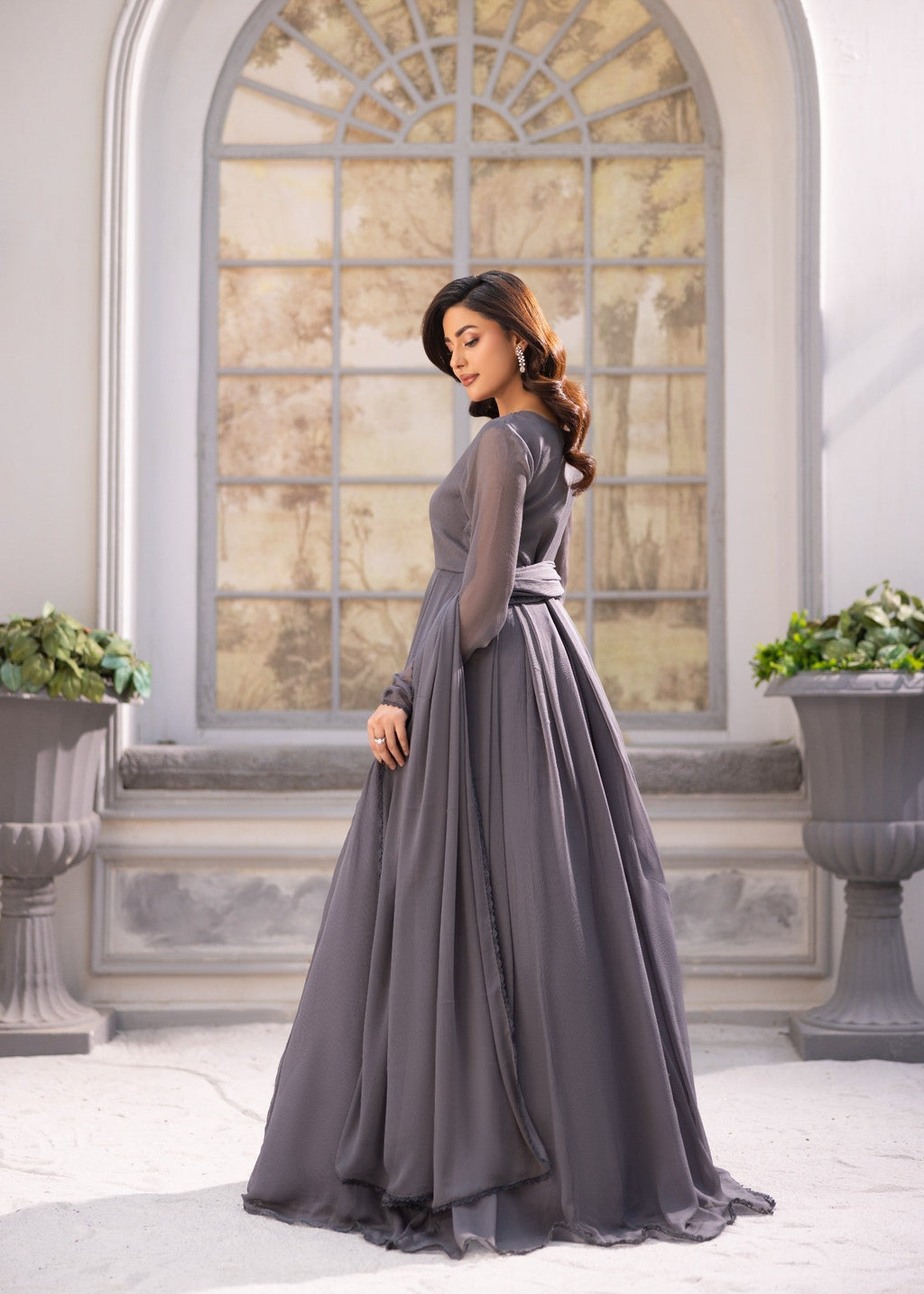 Alyssa GREY MAXI ALM02 Women 2pcs