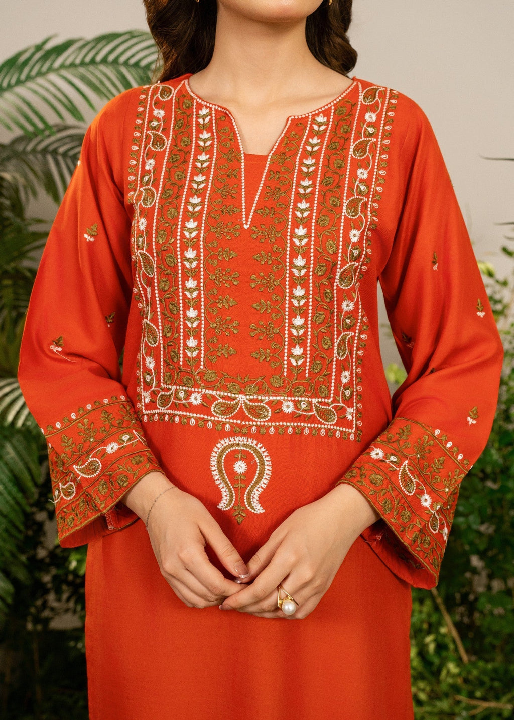 Tehzeeb Libas MALAIKA EMBROIDERED Women 3pcs