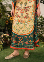 Tehzeeb Libas BUTTUR CUP KAFTAAN Women 2pcs