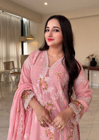 Suits By Sadia Rose pink Women 3pcs