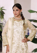 Abaan Zohan Riwaj off White Women 3pcs