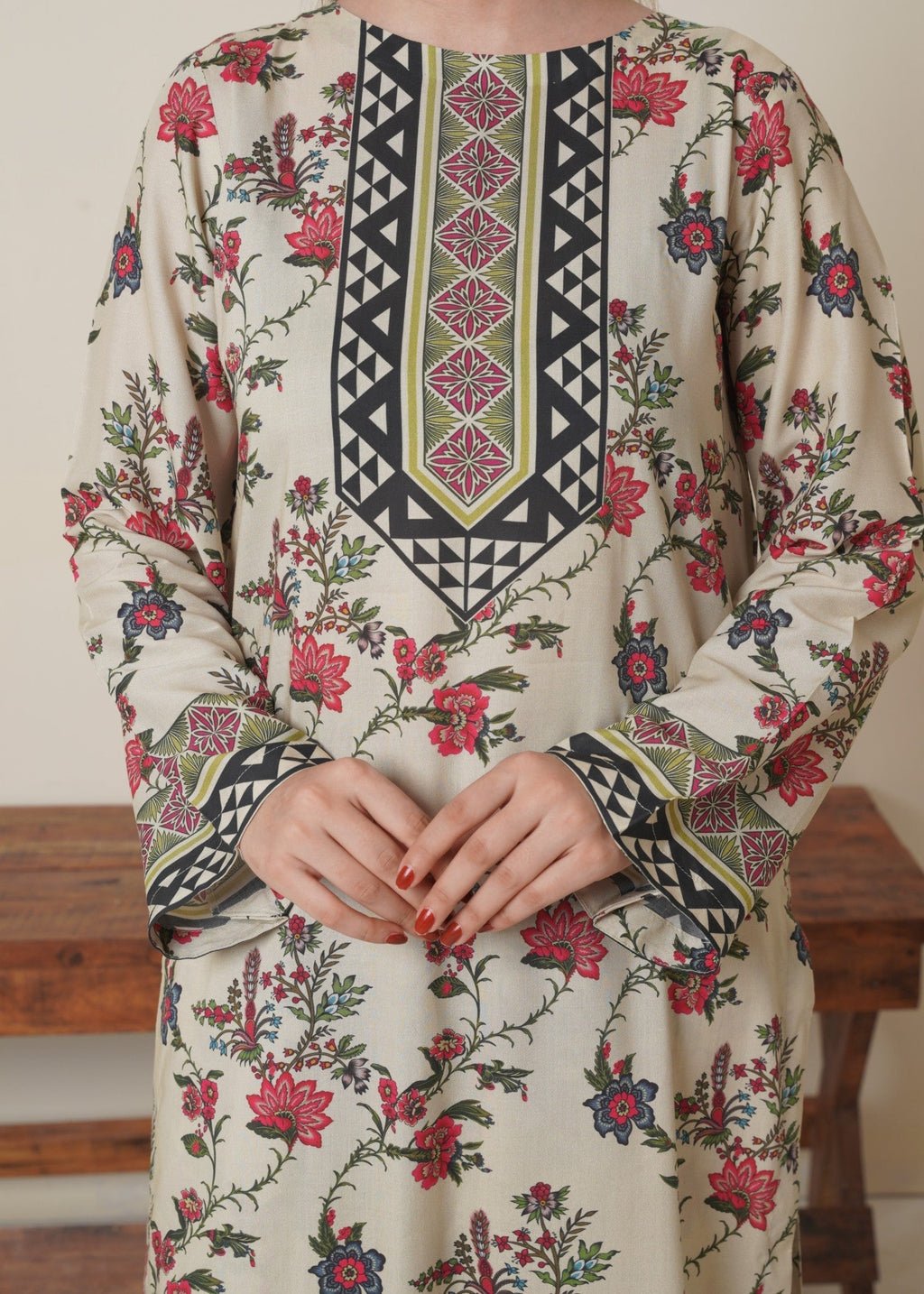 Aroshlay Linen Dress 7 | Unstitched Women 3pcs