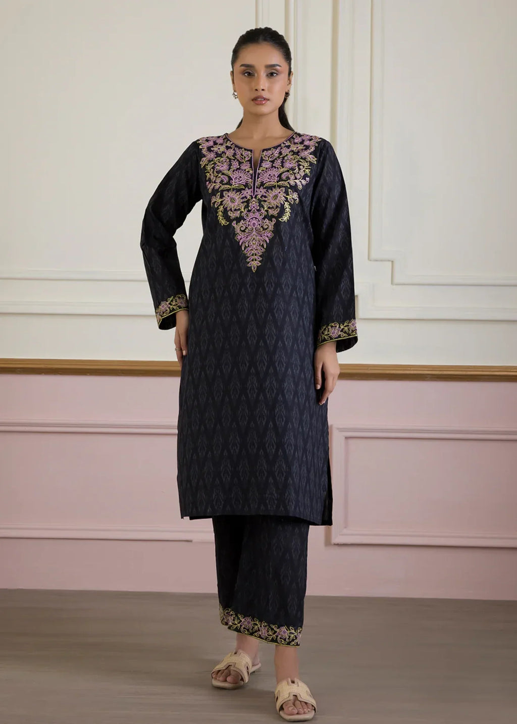 Zellbury WPS2521978 Black Women 2pcs