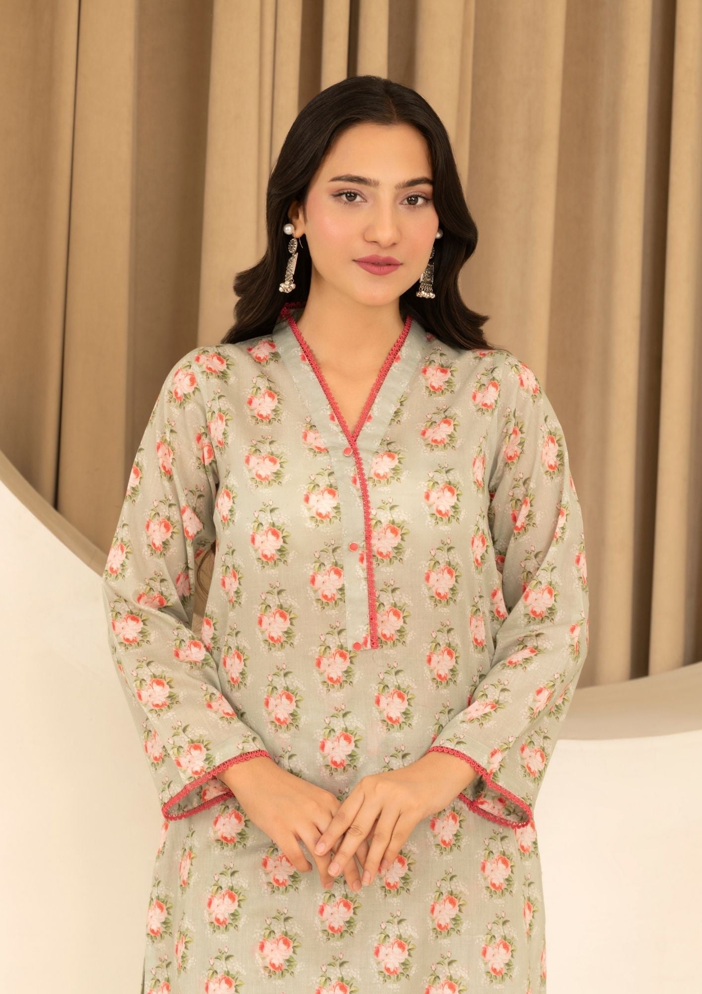 Yolo Pret Digital Print Lawn GULMEENA G25 0029 Women 2pcs