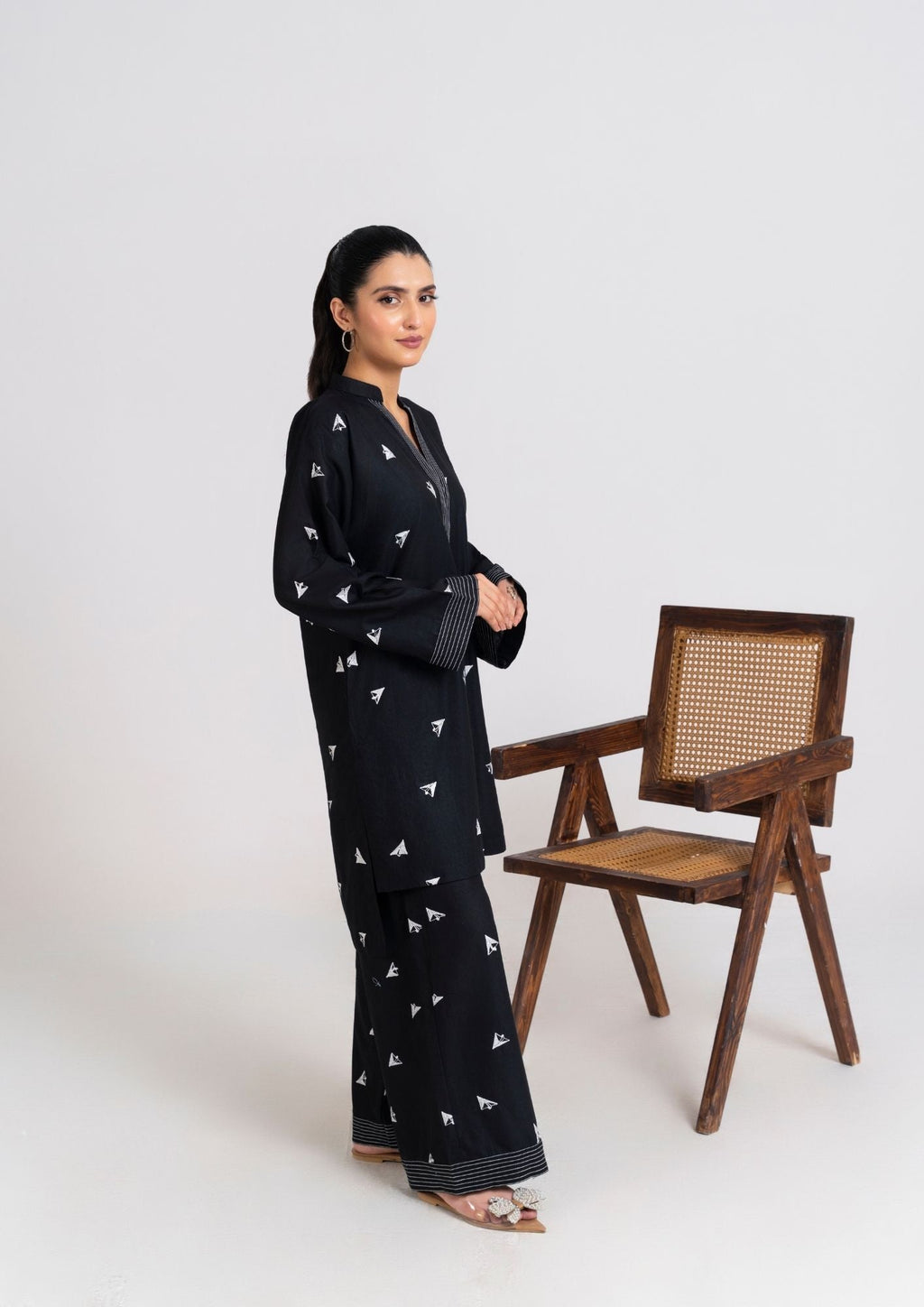 Jupiter Embroidered Cambric F25 0024 Women 2pcs