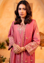Shehroz Fashion PINK ORCHID LUXE EMBROIDERY SUIT Women 3pcs