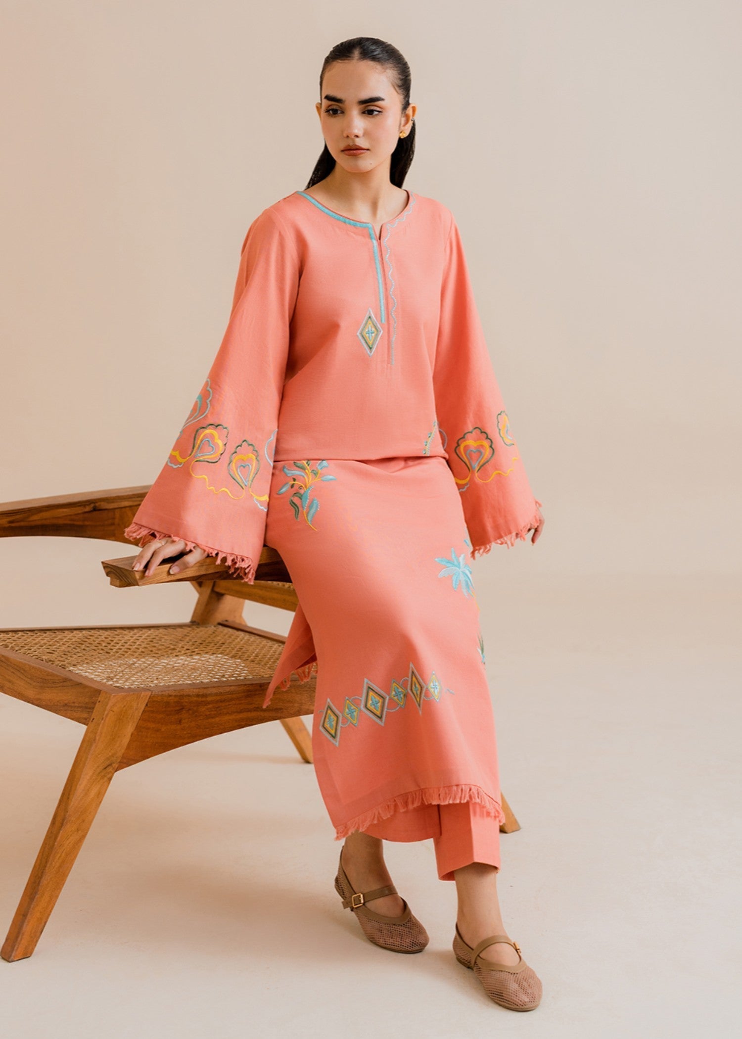 Kiara Rylin Khaddar Coord Set Women 2pcs