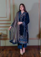 Rangoon Clothing Roshana Velvetine Women 3pcs