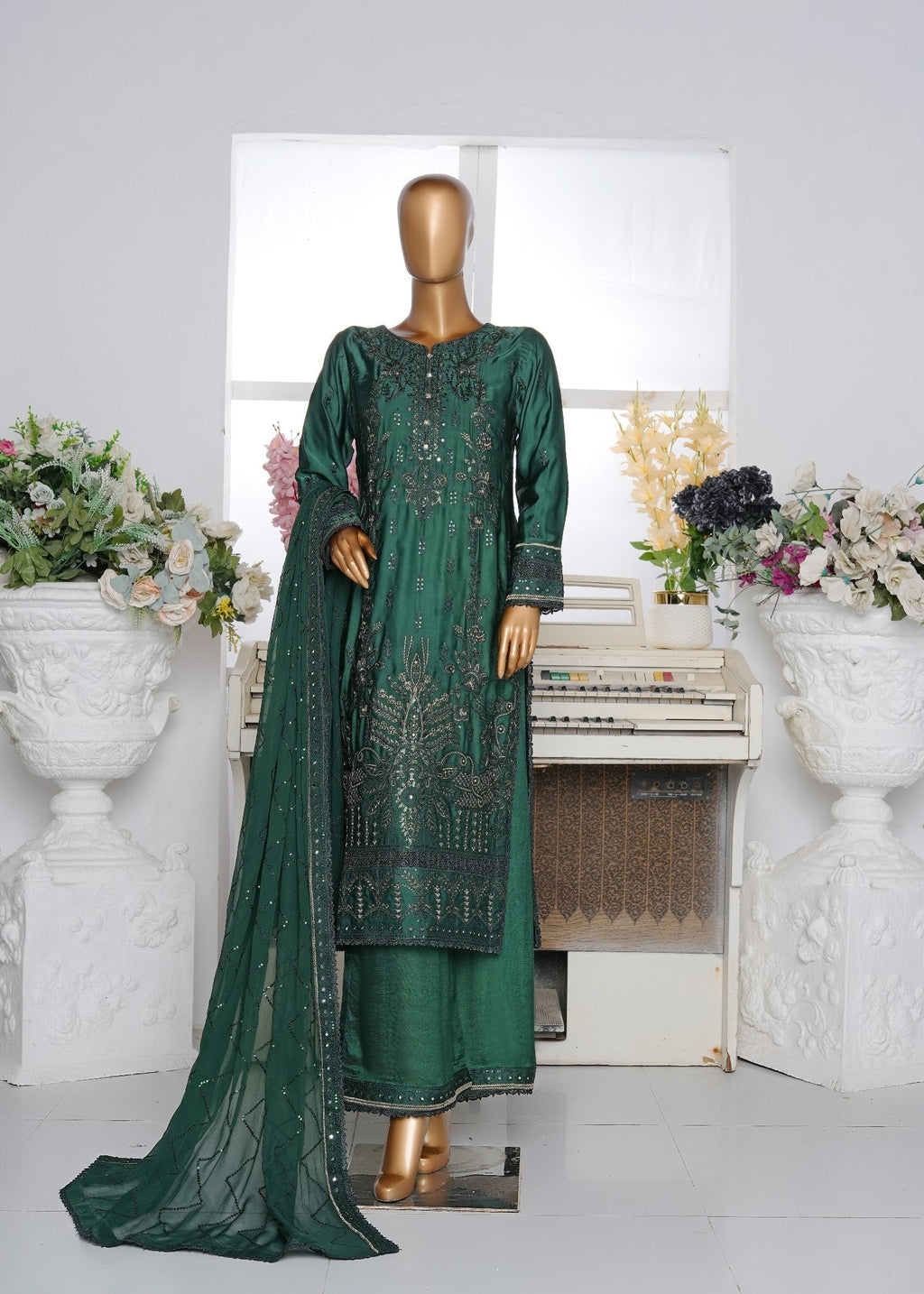 Ahmed Creations RUMAISA GREEN Women 3pcs