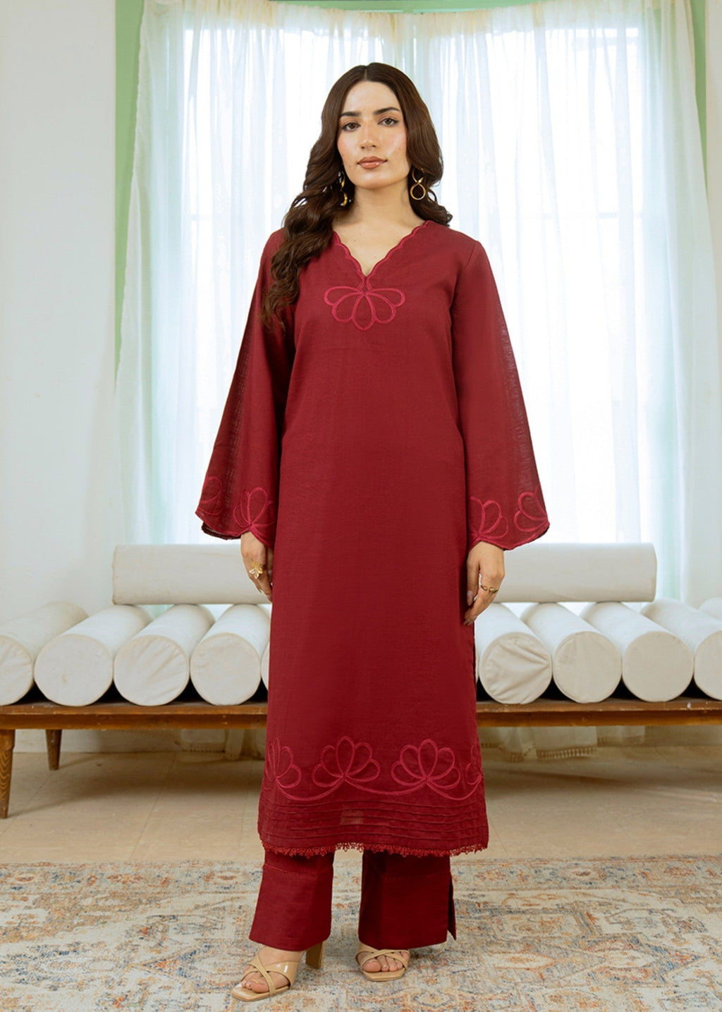 Kross Kulture Khaddar Women 2pcs