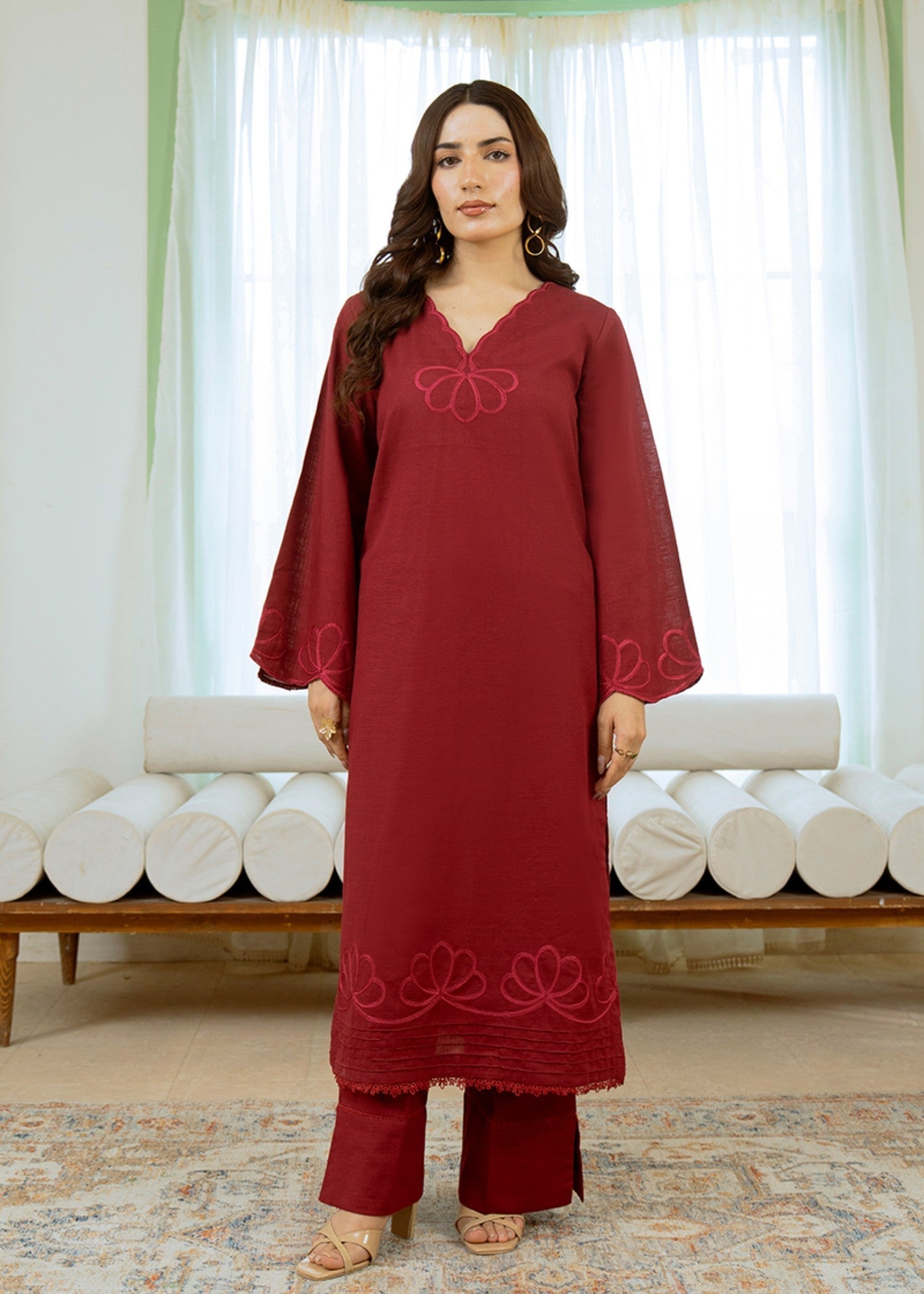 Kross Kulture Khaddar Women 2pcs