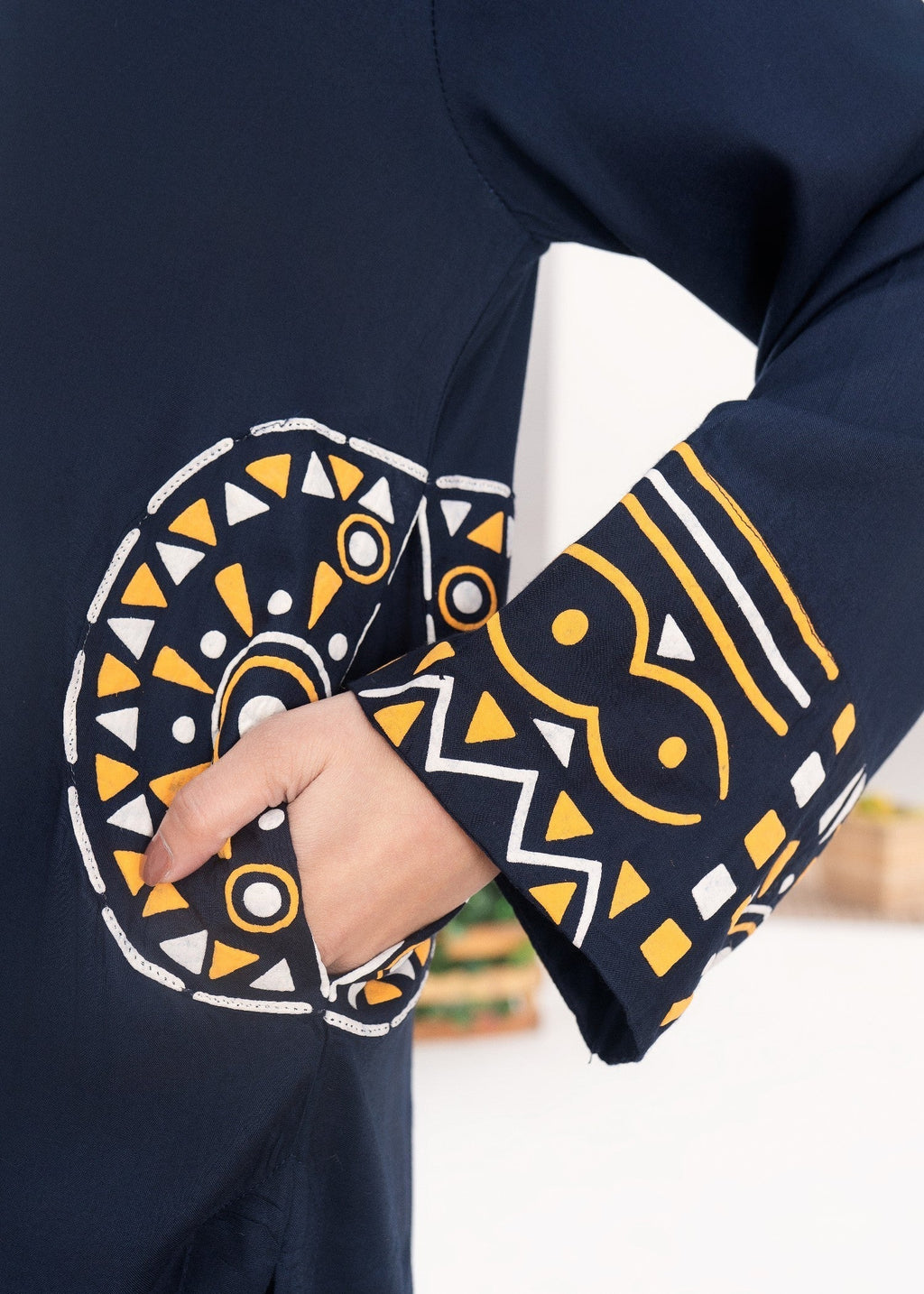 Hoorwani Tehwaar Navy Women 2pcs