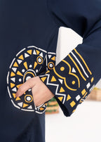 Hoorwani Tehwaar Navy Women 2pcs