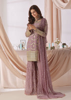 Ayesha Closet GUL BAHAR MAUVE Women 3pcs