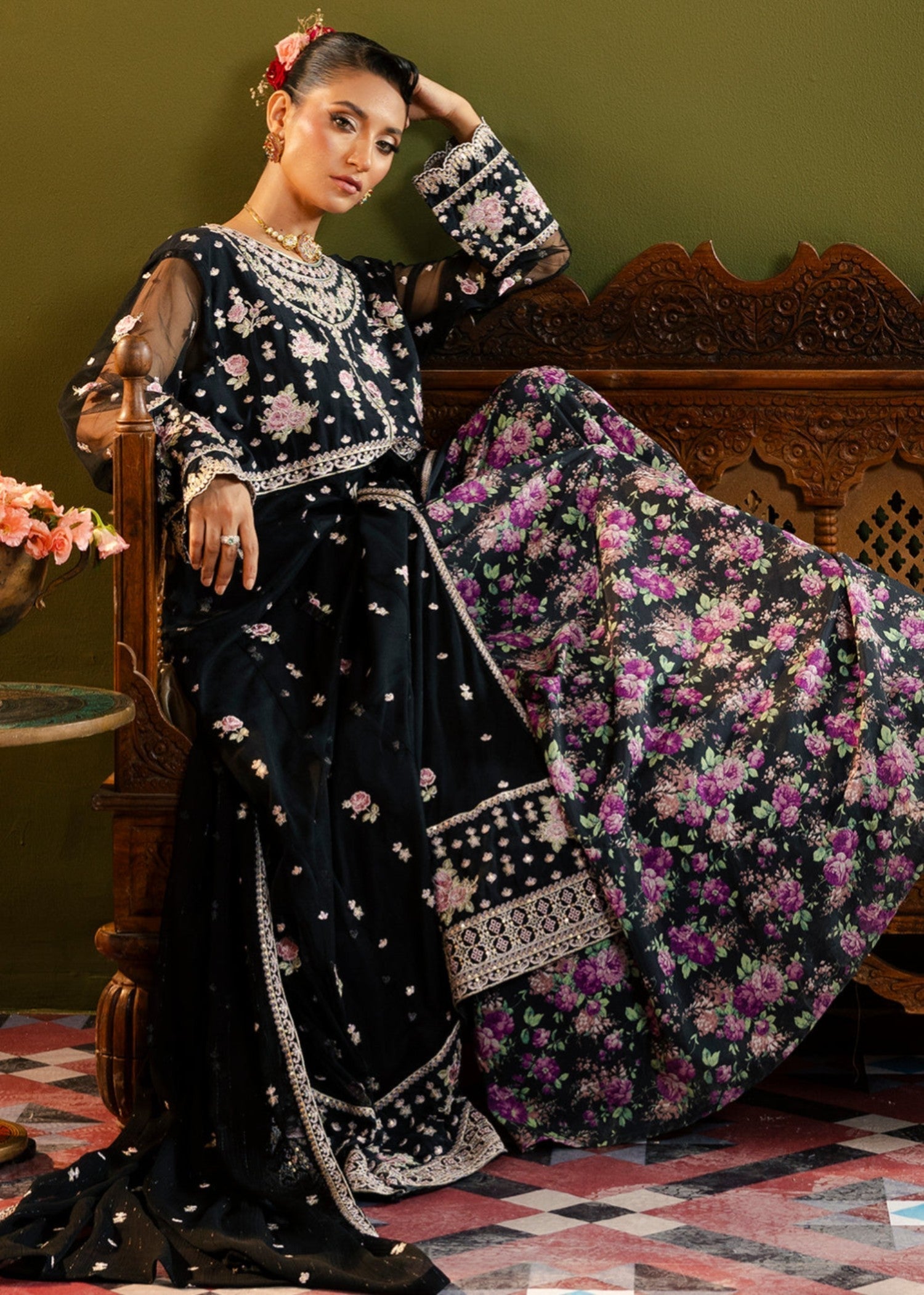 Zellbury WPL2530717 Black Women 3pcs