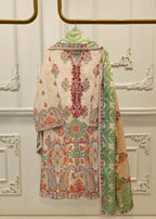 Agha Noor Digital Printed Embroidered Lawn Suit S112097 Women 2pcs