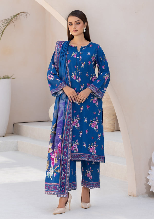 Bin Tayyab BT006553 BLU Women 3pcs