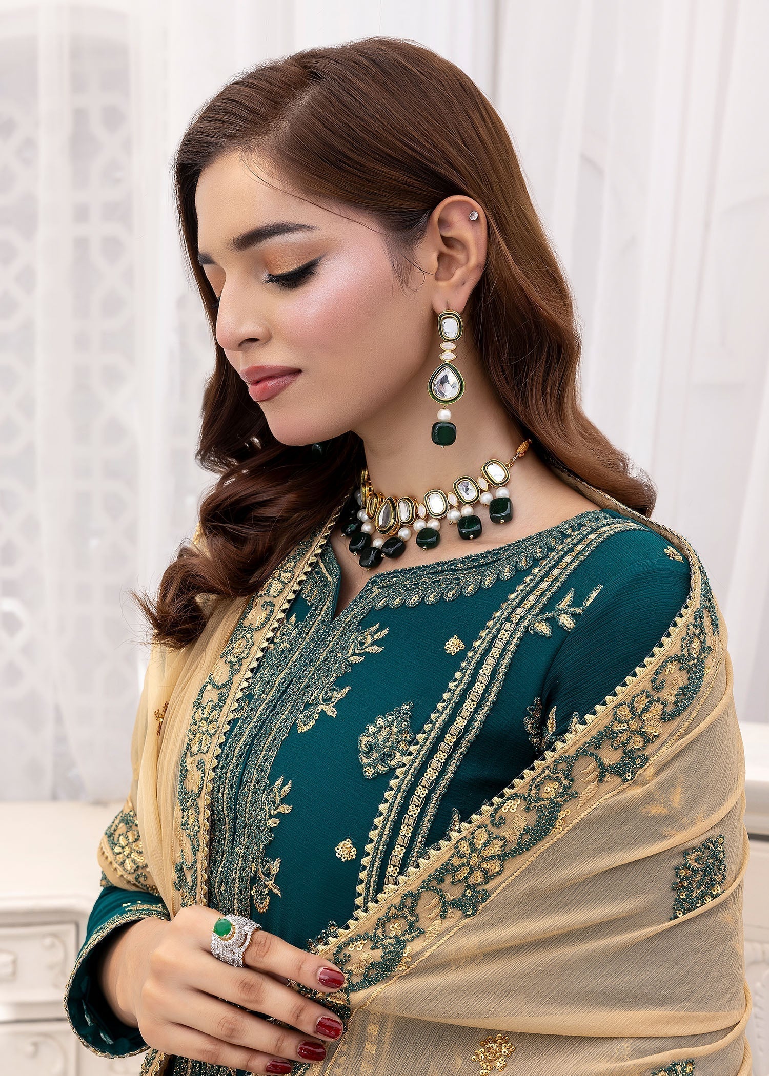 Kanwal Zainab EMERALD EMPRESS Women 3pcs