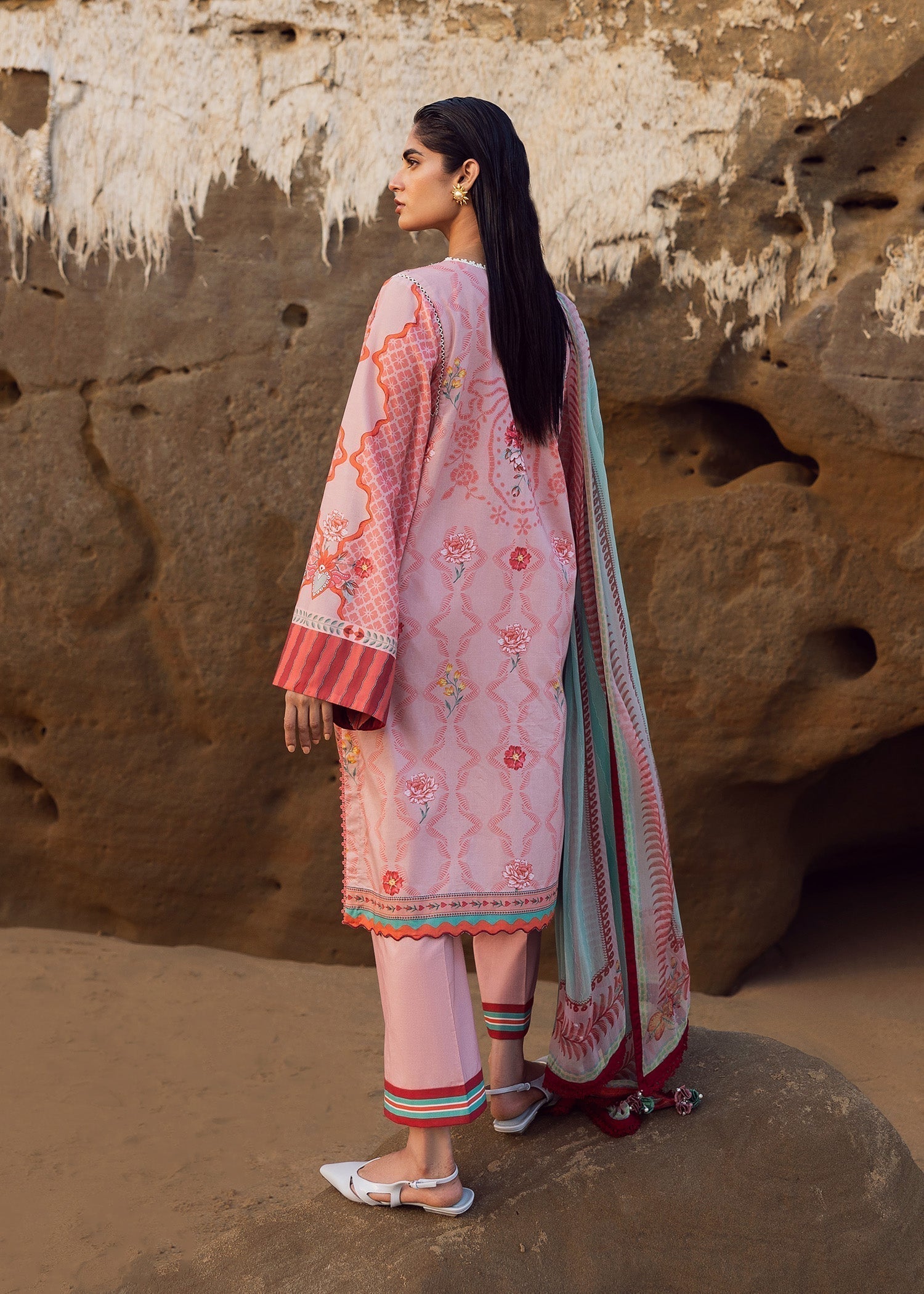 Sadaf Fawad Khan Bows & Ribbons Women 3pcs
