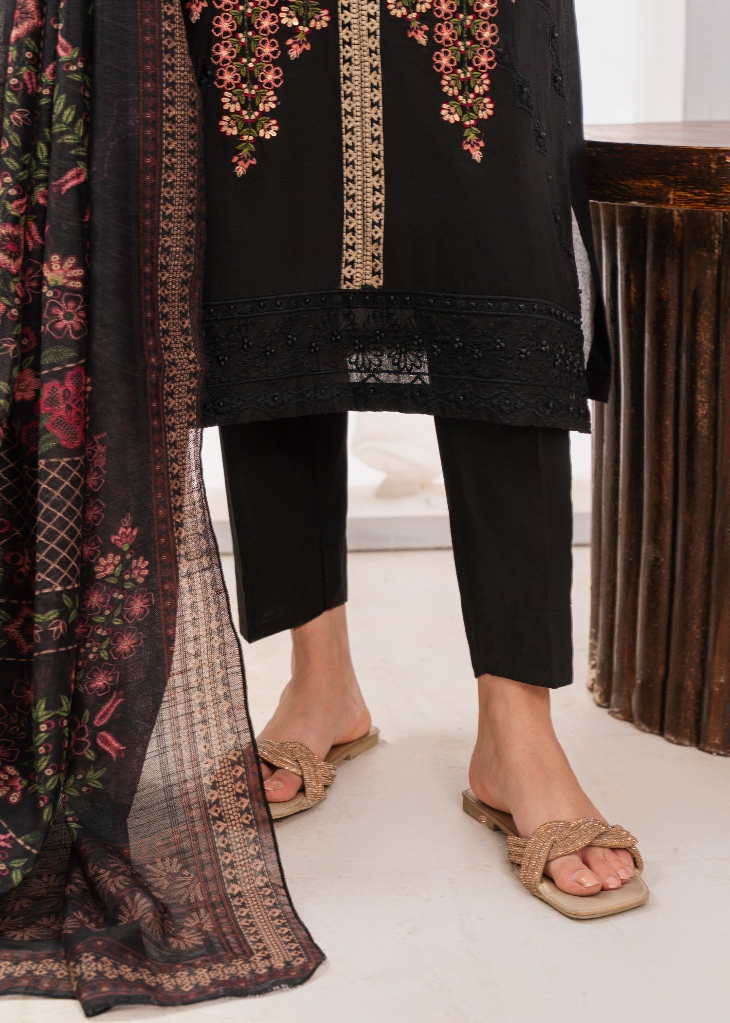 Sahibas By Mirza Virsa Black Women 3pcs