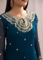 Alyssa TEAL BLUE ALL905 Women 3pcs