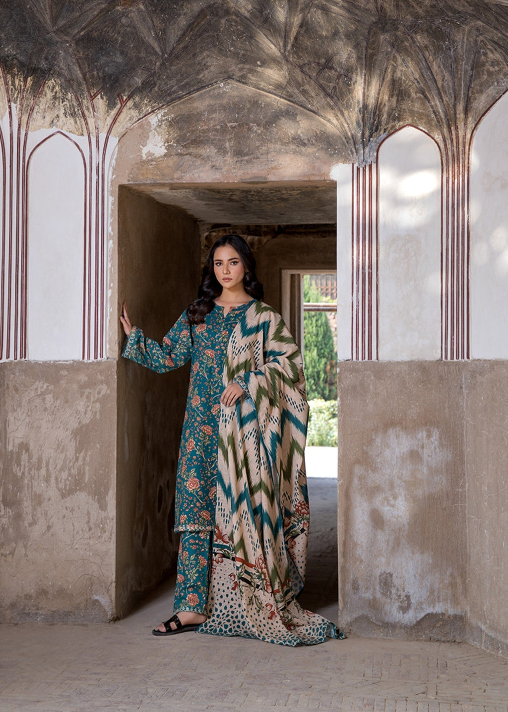 Bin Tayyab BT006512 CGN Women 3pcs