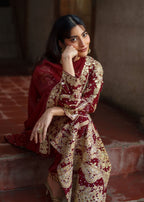 Haseens Official Surkhgul Women 4pcs