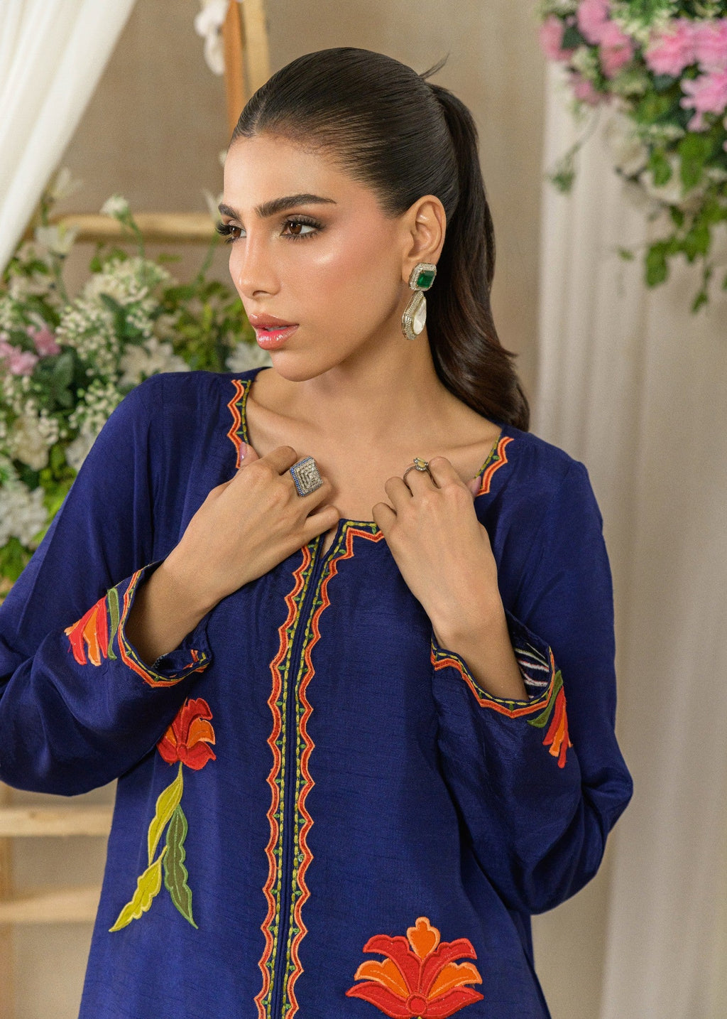 Alishba Kashif Amber Flora Women 1pcs