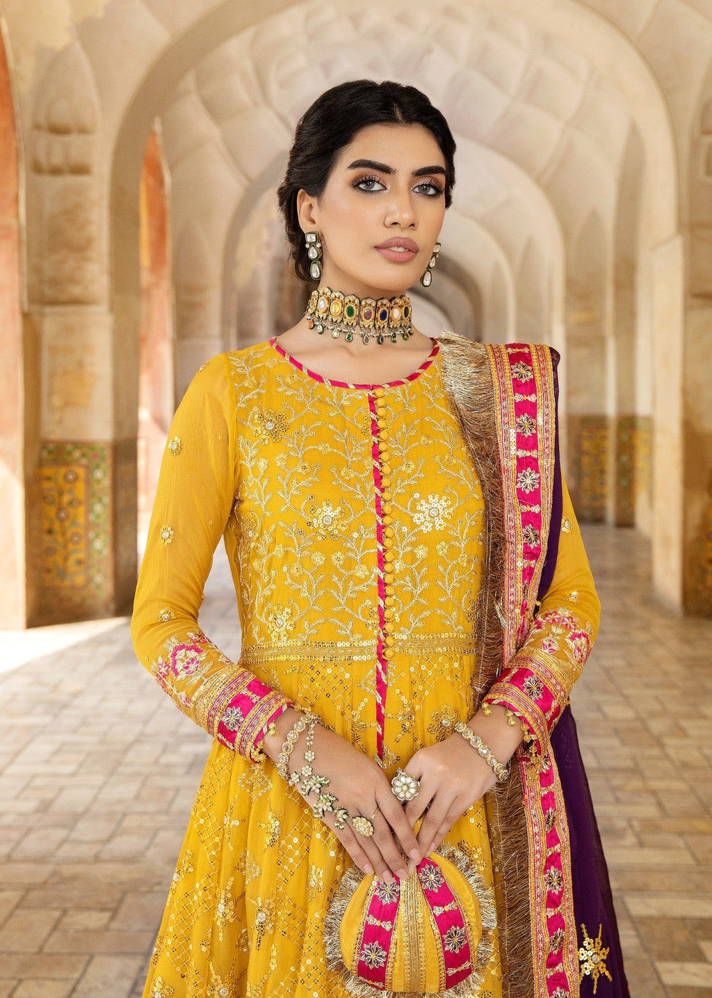 Mohagni MGM 06 CHIFFON Women 3pcs