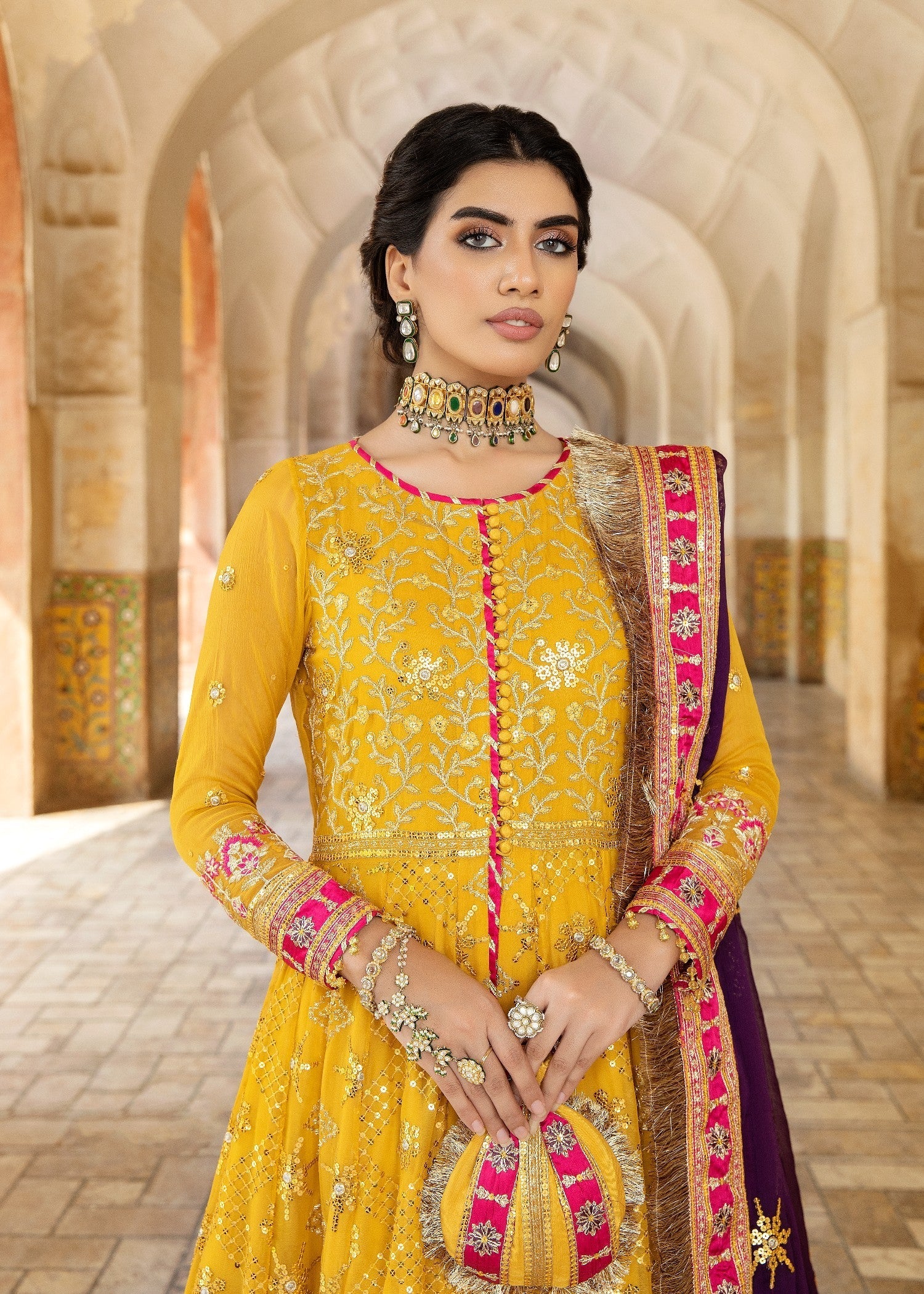 Mohagni MGM 06 CHIFFON Women 3pcs