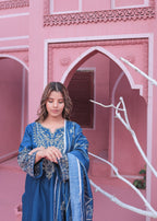 Shehroz Fashion PARIZAAD LAWN EMBROIDERY Women 3pcs