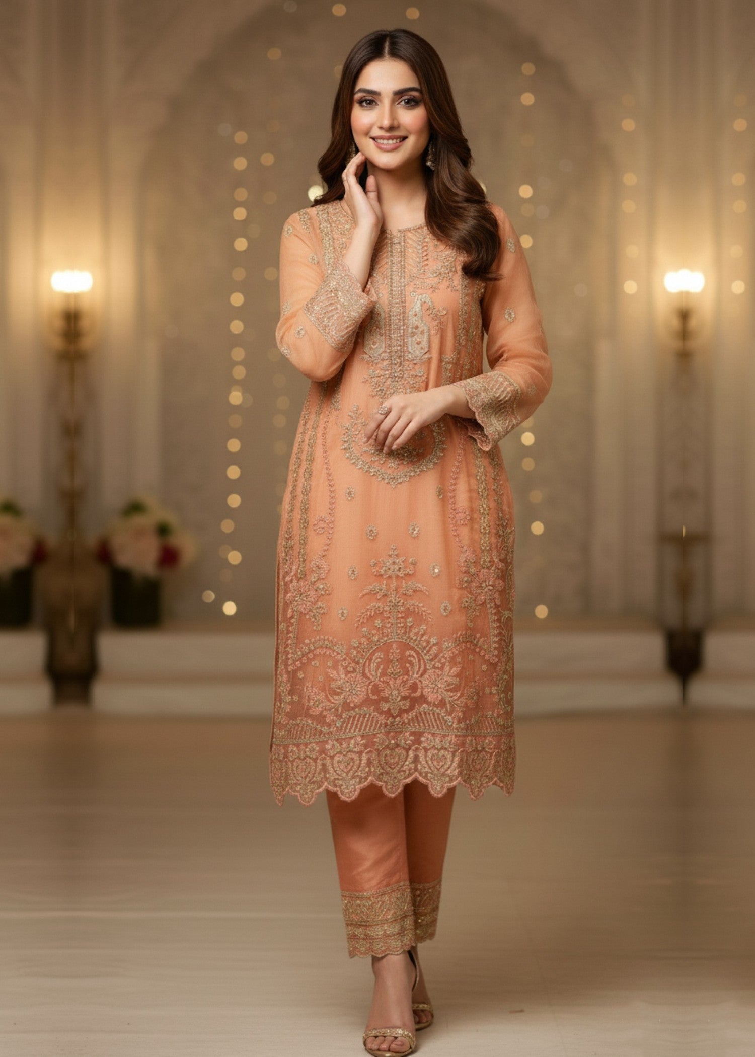 Diara Couture ABEER US 534 D. PINK Women 3pcs