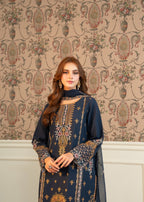 Maisa By Seven Star Luxury Embroidered | CLE 0202 Women 3pcs