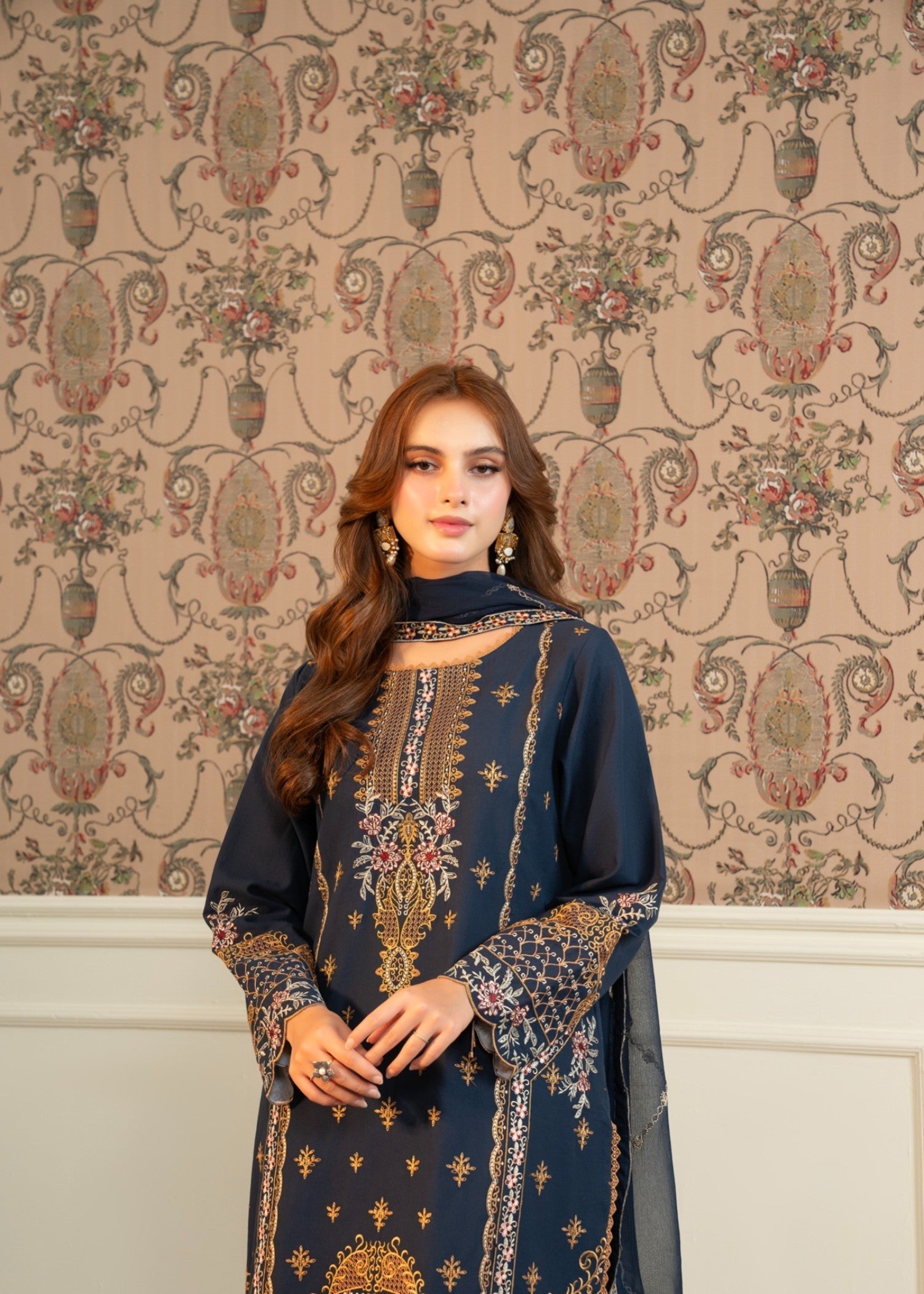 Maisa By Seven Star Luxury Embroidered | CLE 0202 Women 3pcs