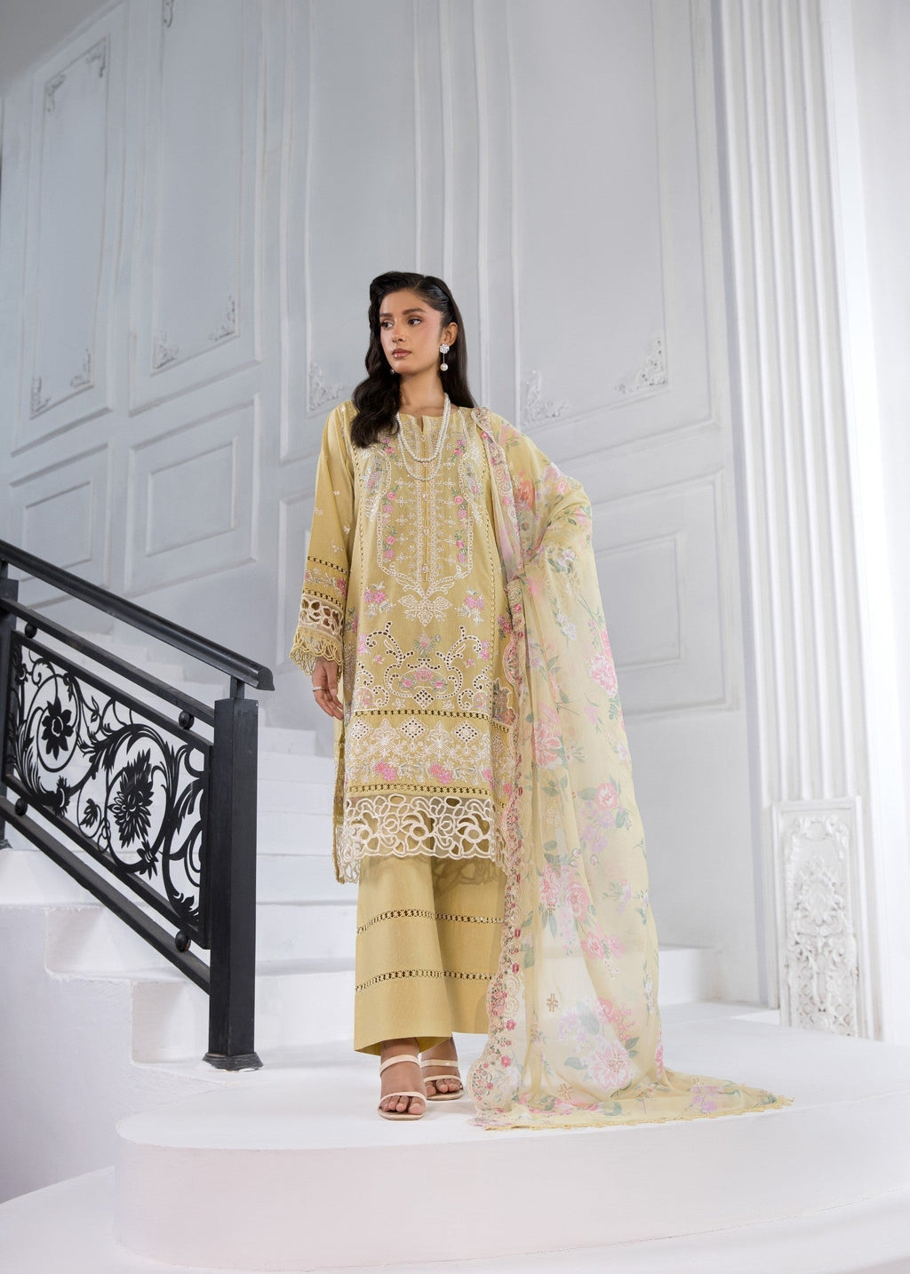 Bin Tayyab (BT006220 LMN) Women 3pcs