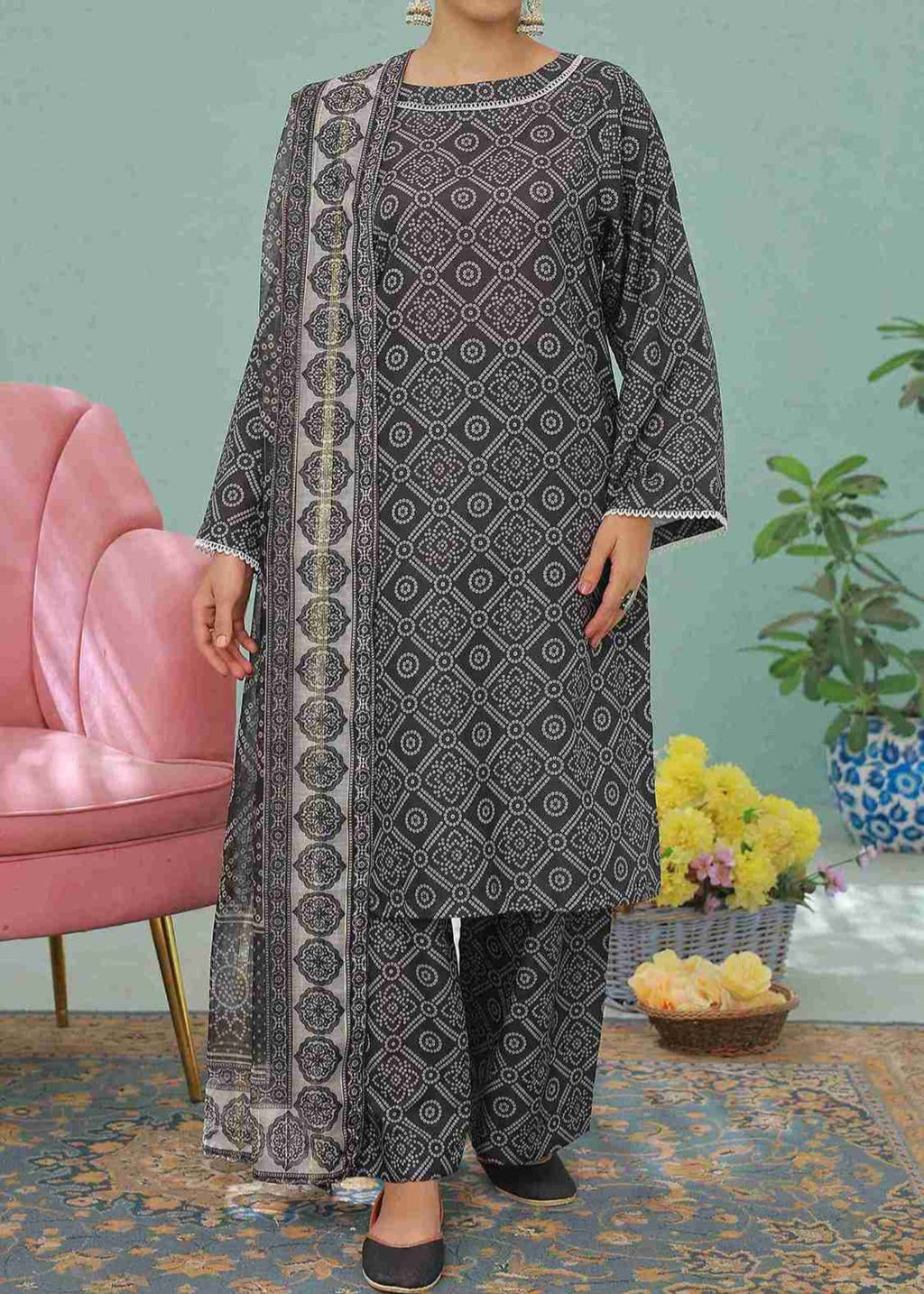 Zuruj Pret Chic Charcoal Women 3pcs