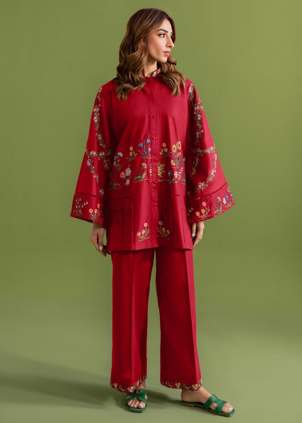 Kiara Erya – Embroidered Set Women 2pcs
