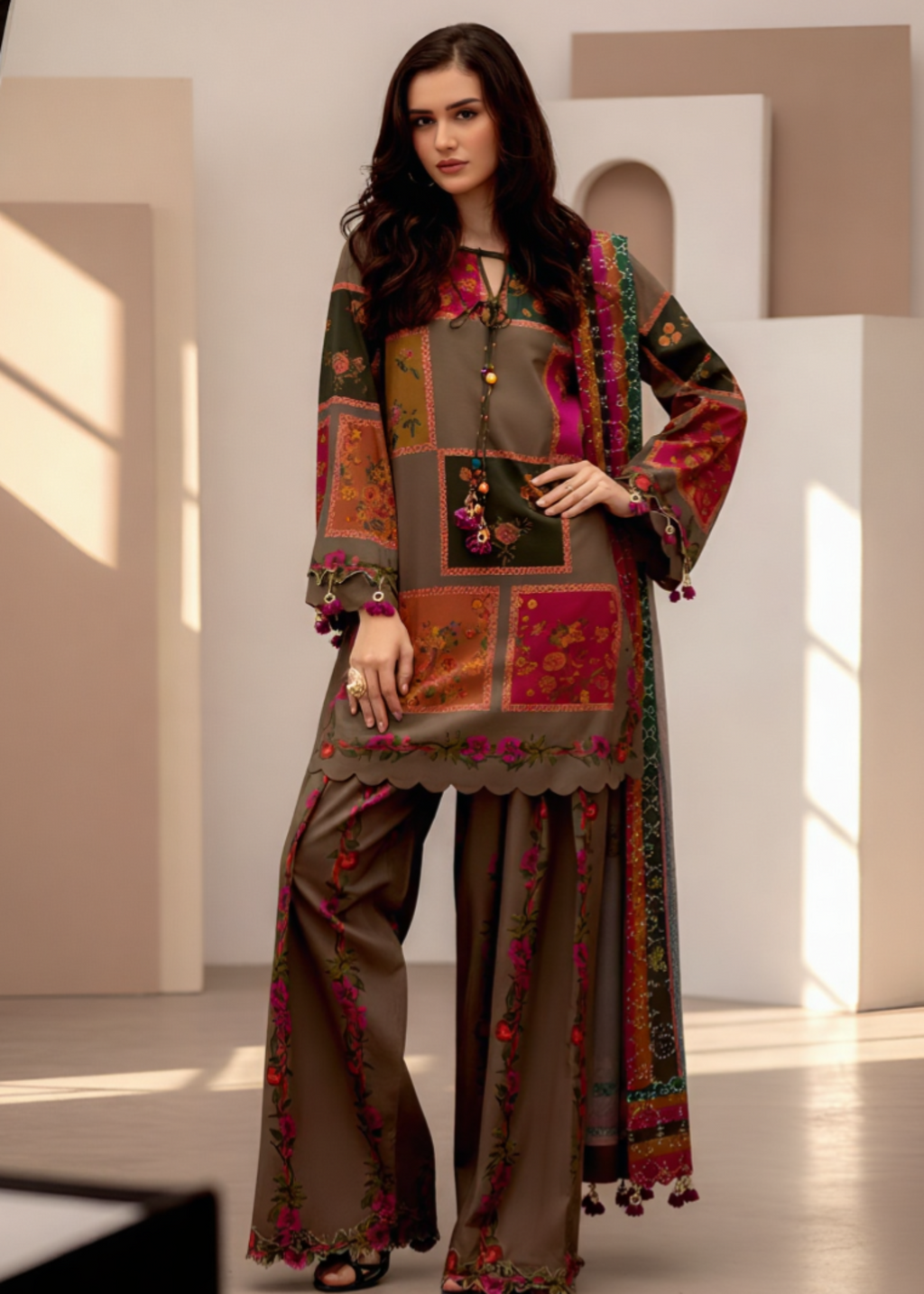 Haraj Collections Hooriya Women 3pcs