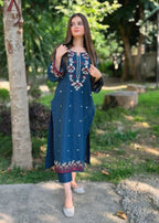 Tehzeeb Libas HEER EMBROIDERED Women 2pcs