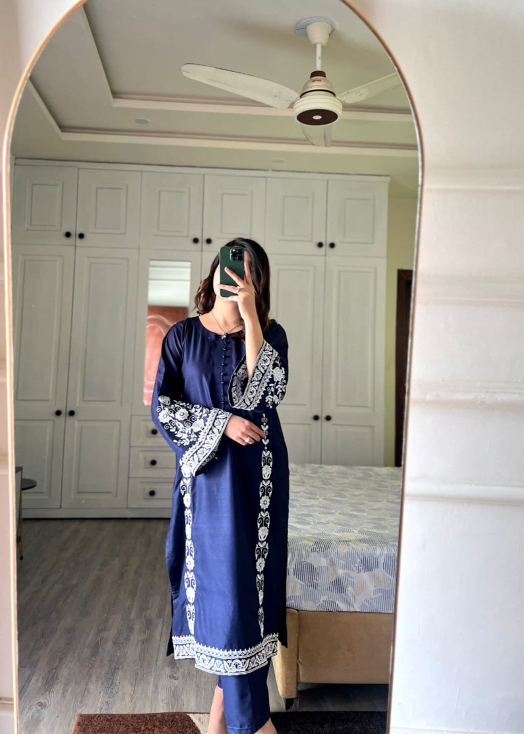 Tehzeeb Libas Arzoo Embroidered Stiched Women 2pcs