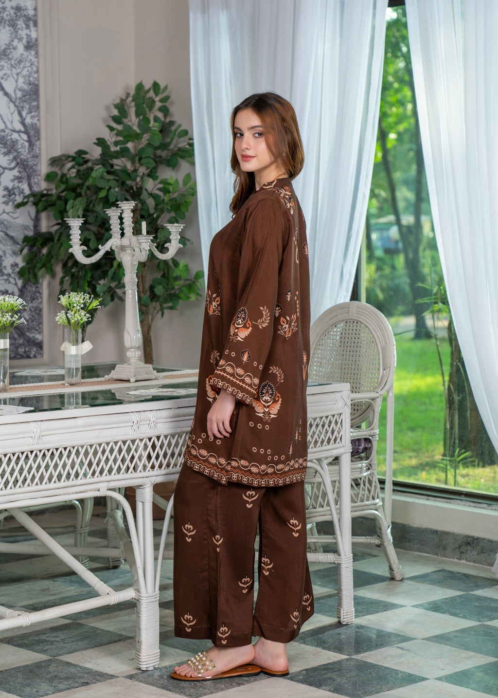 Shanaya Espresso Women 2pcs