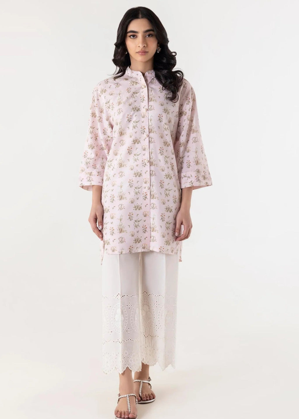 Sana Safinaz Stitched Multi Printed Shirt SS25BSP117 Women 1pcs